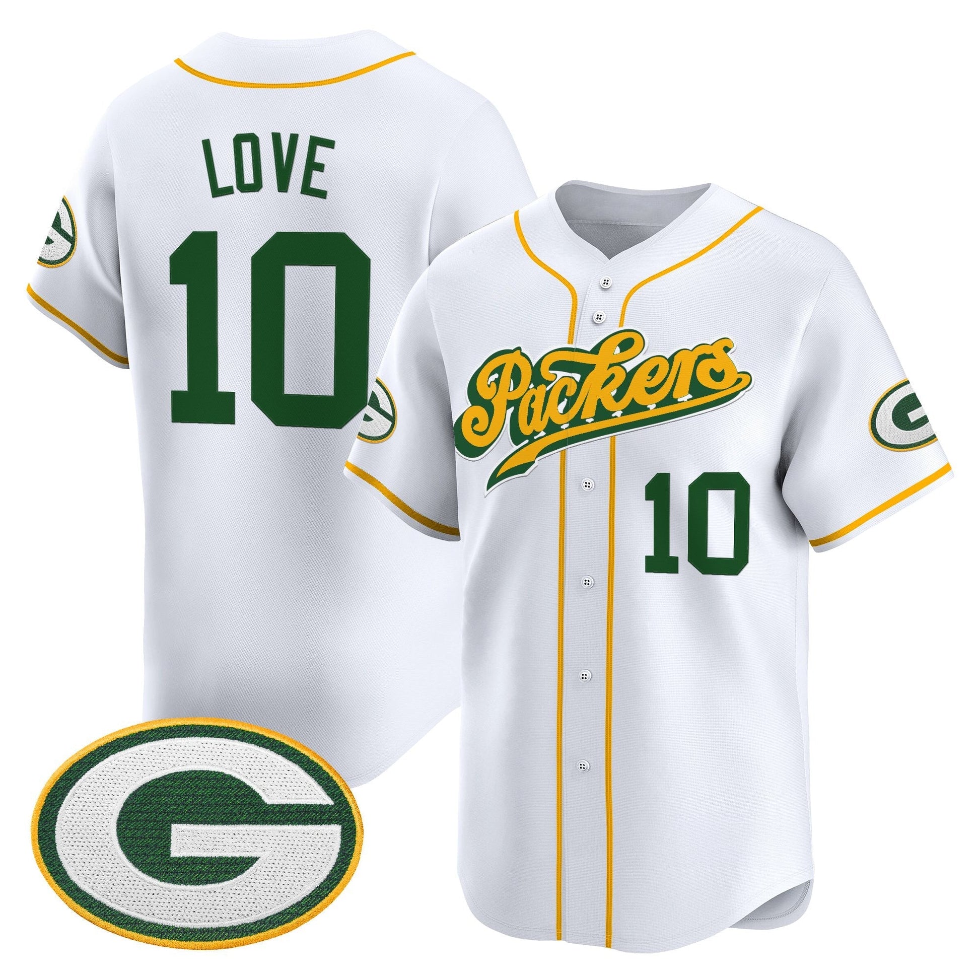 Men's Green Bay Packers 2025 Vapor Baseball Jersey V2 - All Stitched