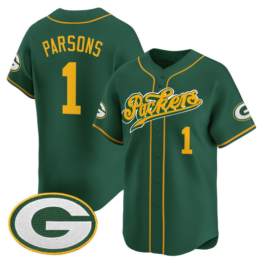 Men's Green Bay Packers 2025 Vapor Baseball Jersey V2 - All Stitched