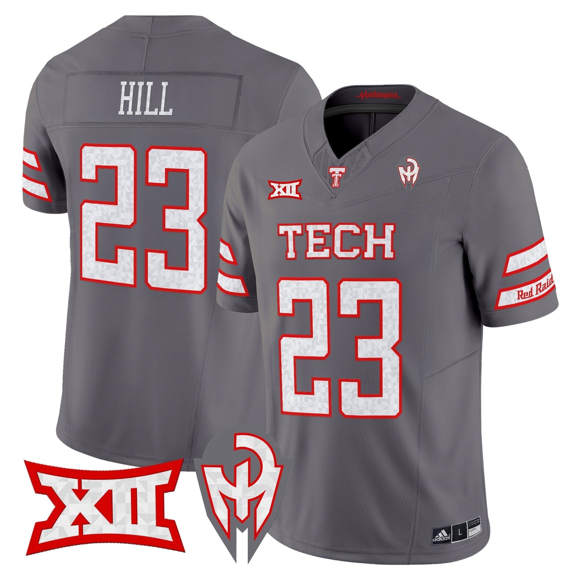 Men's Texas Tech Red Raiders 'Too Cold' Vapor Limited Jersey - Mahomes Collection - All Stitched