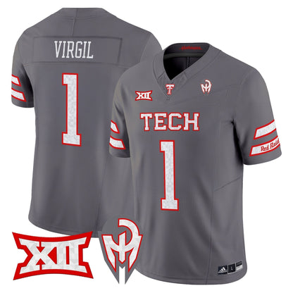 Men's Texas Tech Red Raiders 'Too Cold' Vapor Limited Jersey - Mahomes Collection - All Stitched