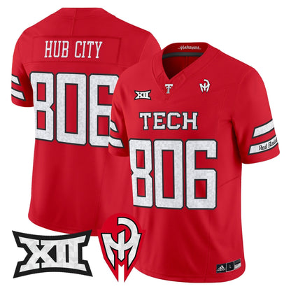 Men's Texas Tech Red Raiders 'Too Cold' Vapor Limited Jersey - Mahomes Collection - All Stitched