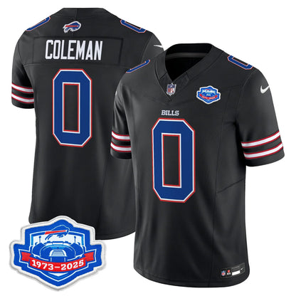 BUF 2025 Farewell Season Patch Vapor Limited Jersey - All Stitched