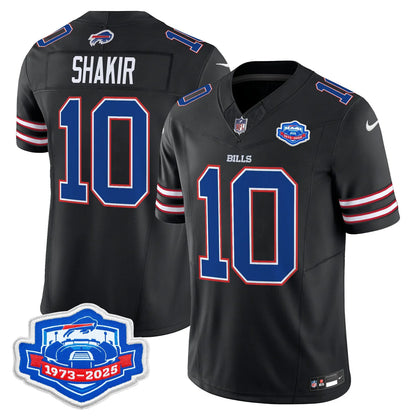 BUF 2025 Farewell Season Patch Vapor Limited Jersey - All Stitched