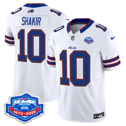 BUF 2025 Farewell Season Patch Vapor Limited Jersey - All Stitched
