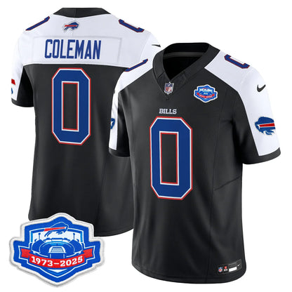 BUF 2025 Farewell Season Patch Vapor Limited Jersey - All Stitched