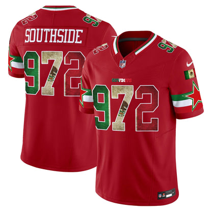 Men's Dallas Cowboys Mexico Vapor Limited Jersey V3 - All Stitched