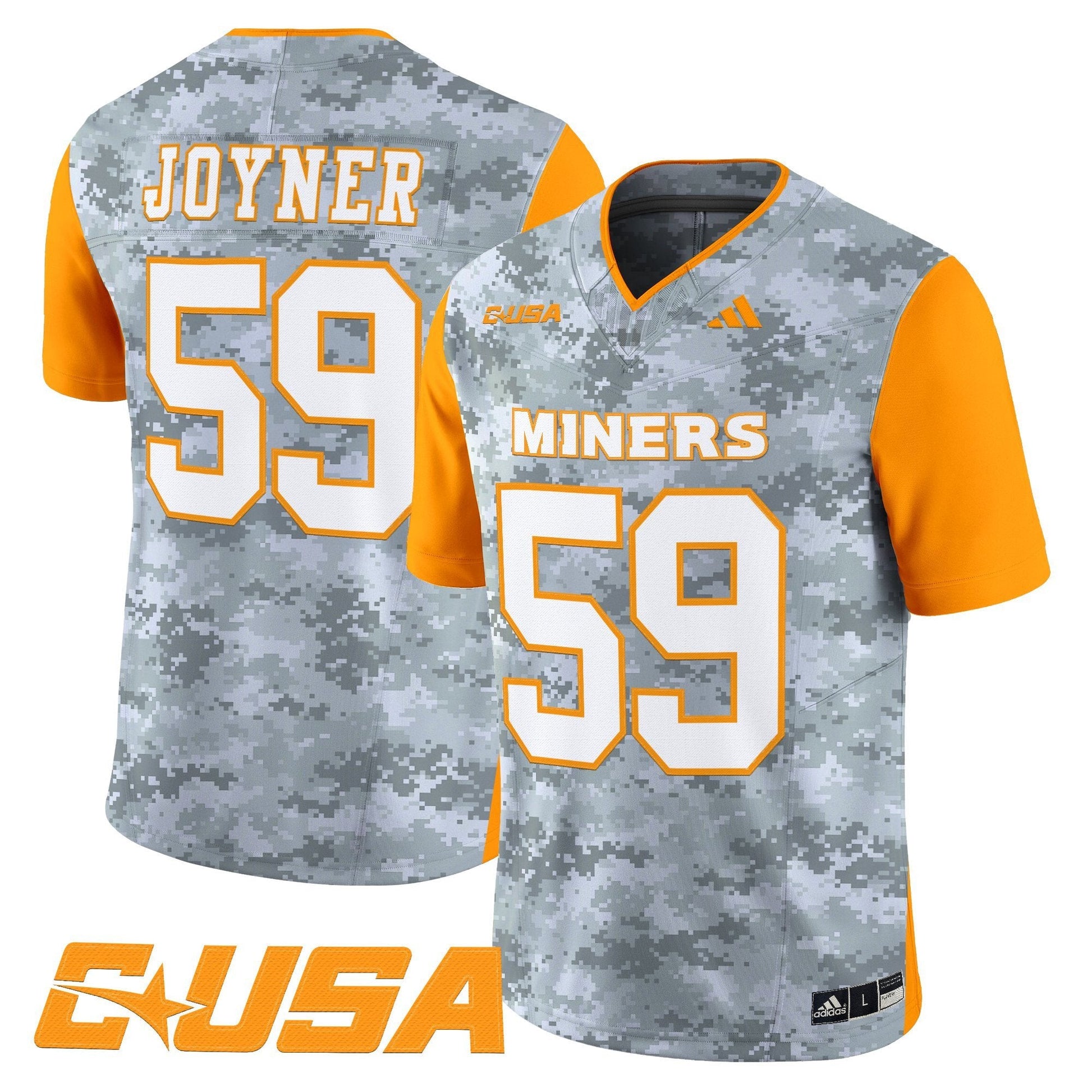 UTEP Miners 2025 Vapor Limited Jersey - All Stitched