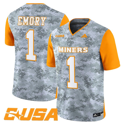 UTEP Miners 2025 Vapor Limited Jersey - All Stitched