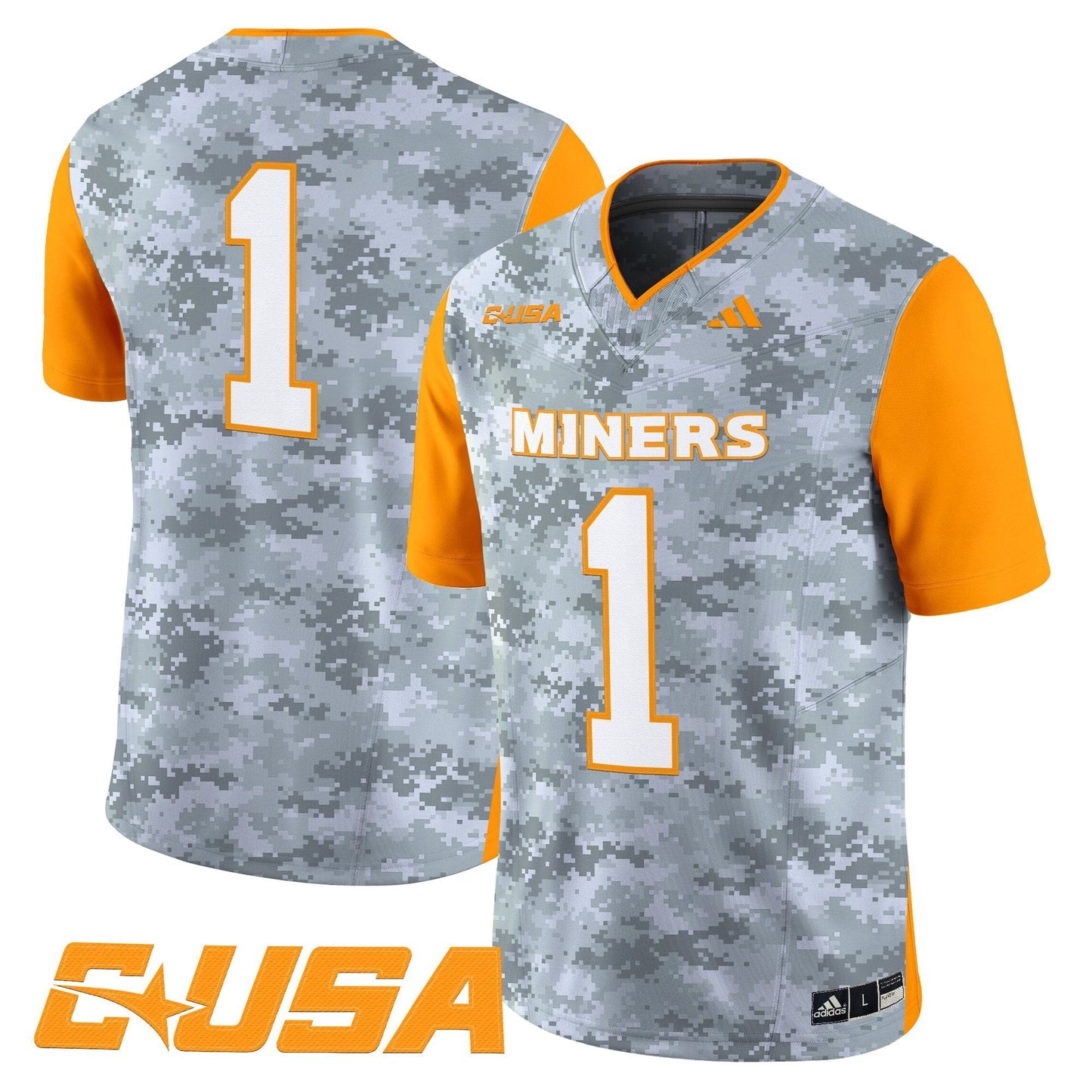 UTEP Miners 2025 Vapor Limited Jersey - All Stitched