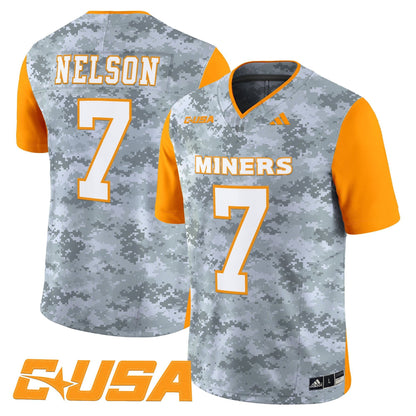 UTEP Miners 2025 Vapor Limited Jersey - All Stitched