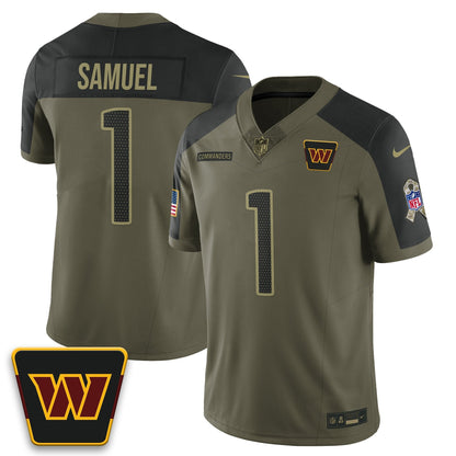 WAS 2025 Salute to Service Limited Jersey - All Stitched