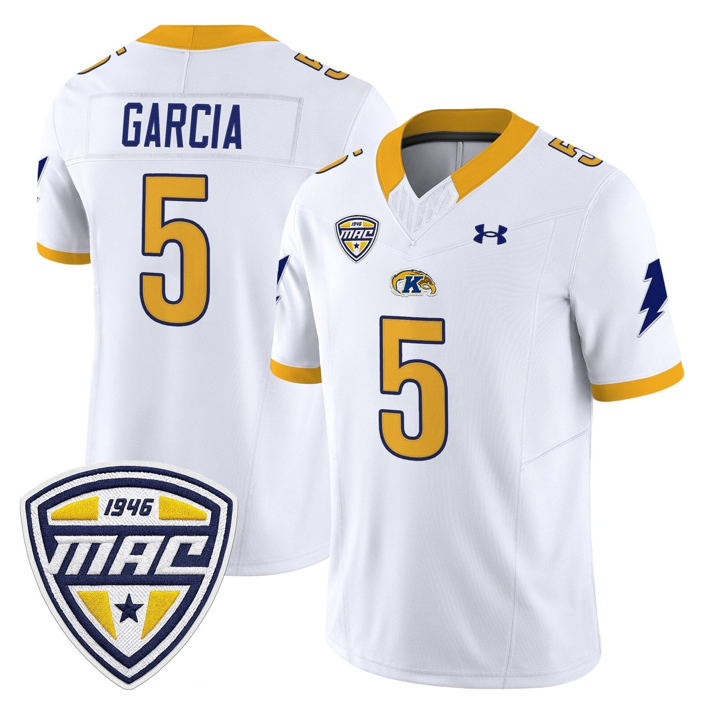 Men's Kent State Golden Flashes 2025 Vapor Limited Jersey - All Stitched