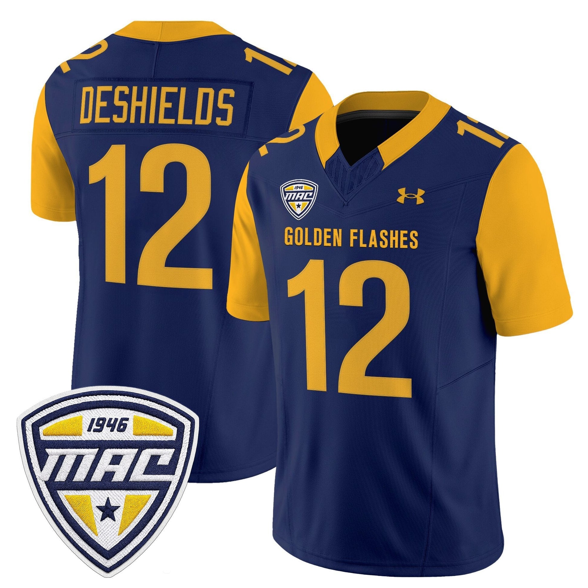 Men's Kent State Golden Flashes 2025 Vapor Limited Jersey - All Stitched