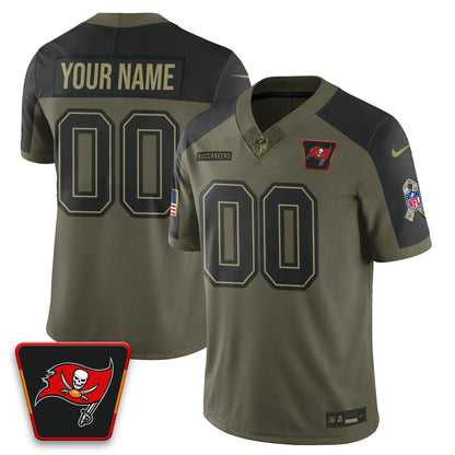 Tampa Bay Buccaneers 2025 Salute to Service Limited Jersey - All Stitched509VTHNJS237