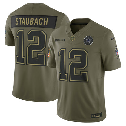 Dallas Cowboys 2025 Salute to Service Vapor Limited Jersey - All Stitched