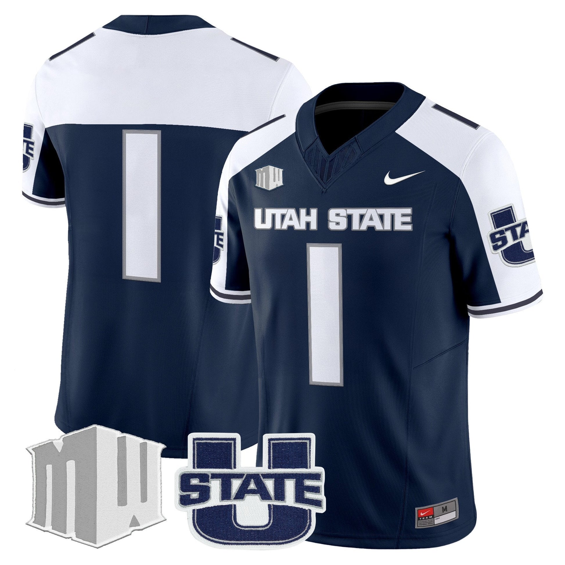 Men's Utah State Aggies 2025 Vapor Limited Jersey - All Stitched