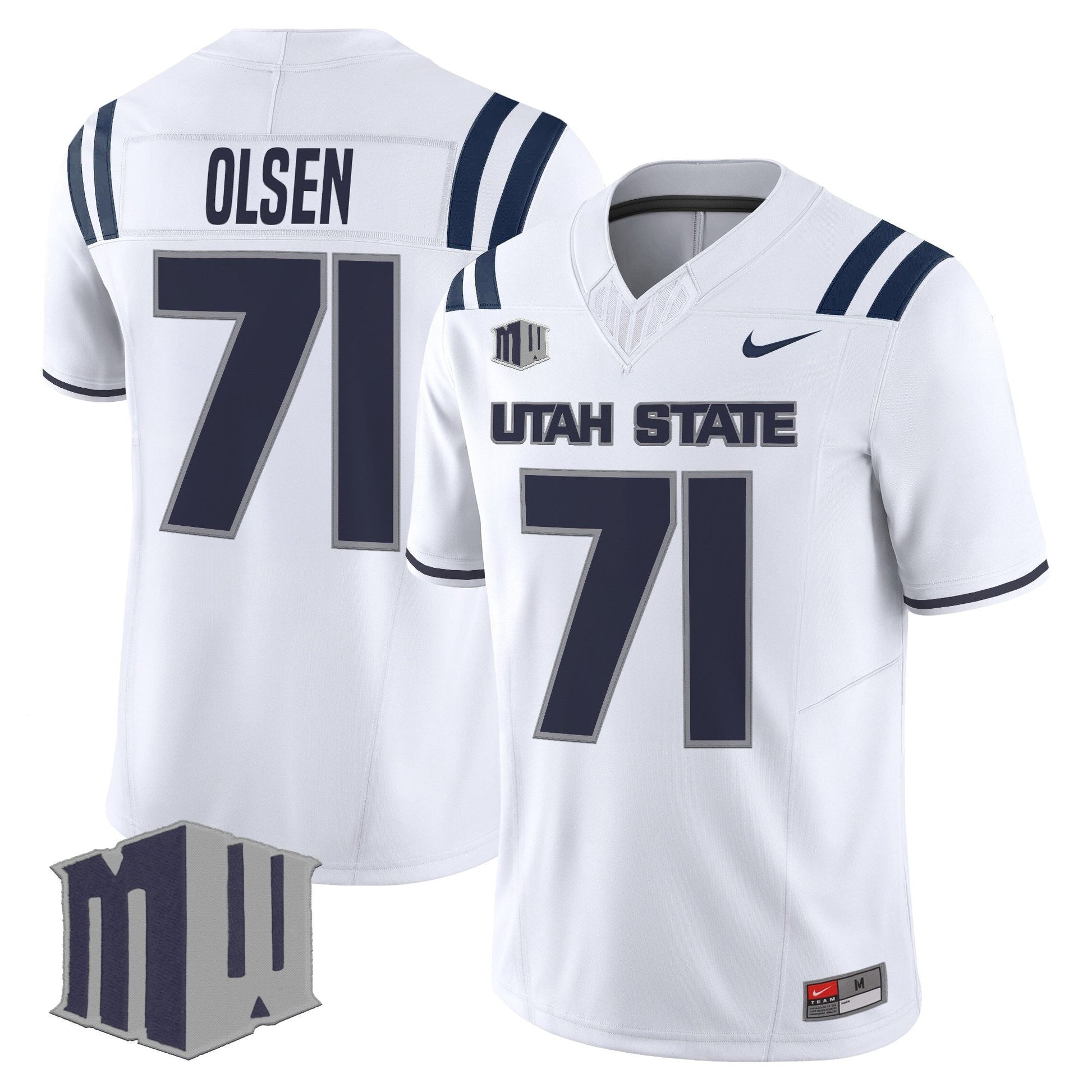 Men's Utah State Aggies 2025 Vapor Limited Jersey - All Stitched