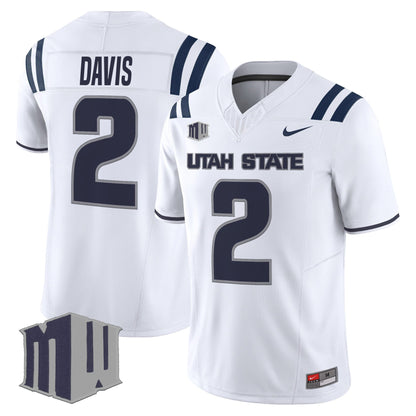 Men's Utah State Aggies 2025 Vapor Limited Jersey - All Stitched