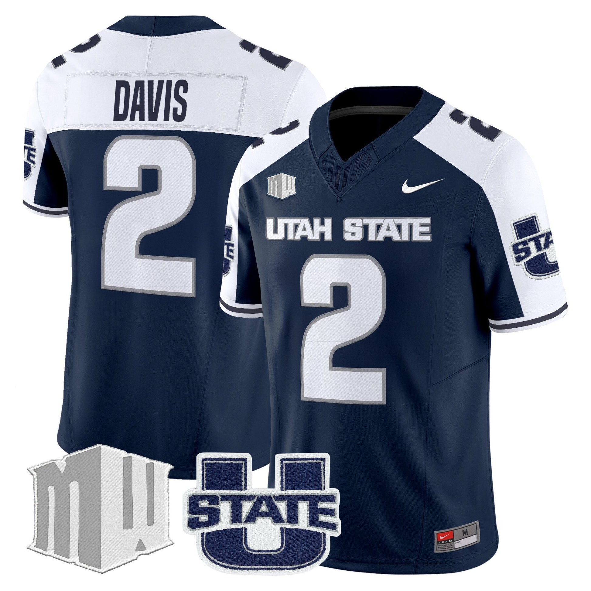 Men's Utah State Aggies 2025 Vapor Limited Jersey - All Stitched