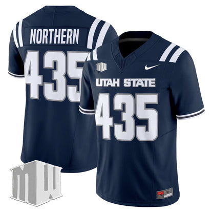 Men's Utah State Aggies 2025 Vapor Limited Jersey - All Stitched