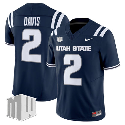 Men's Utah State Aggies 2025 Vapor Limited Jersey - All Stitched
