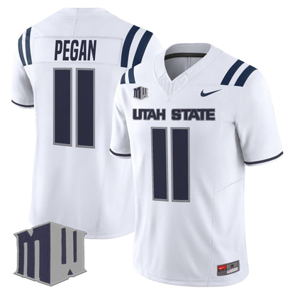 Men's Utah State Aggies 2025 Vapor Limited Jersey - All Stitched