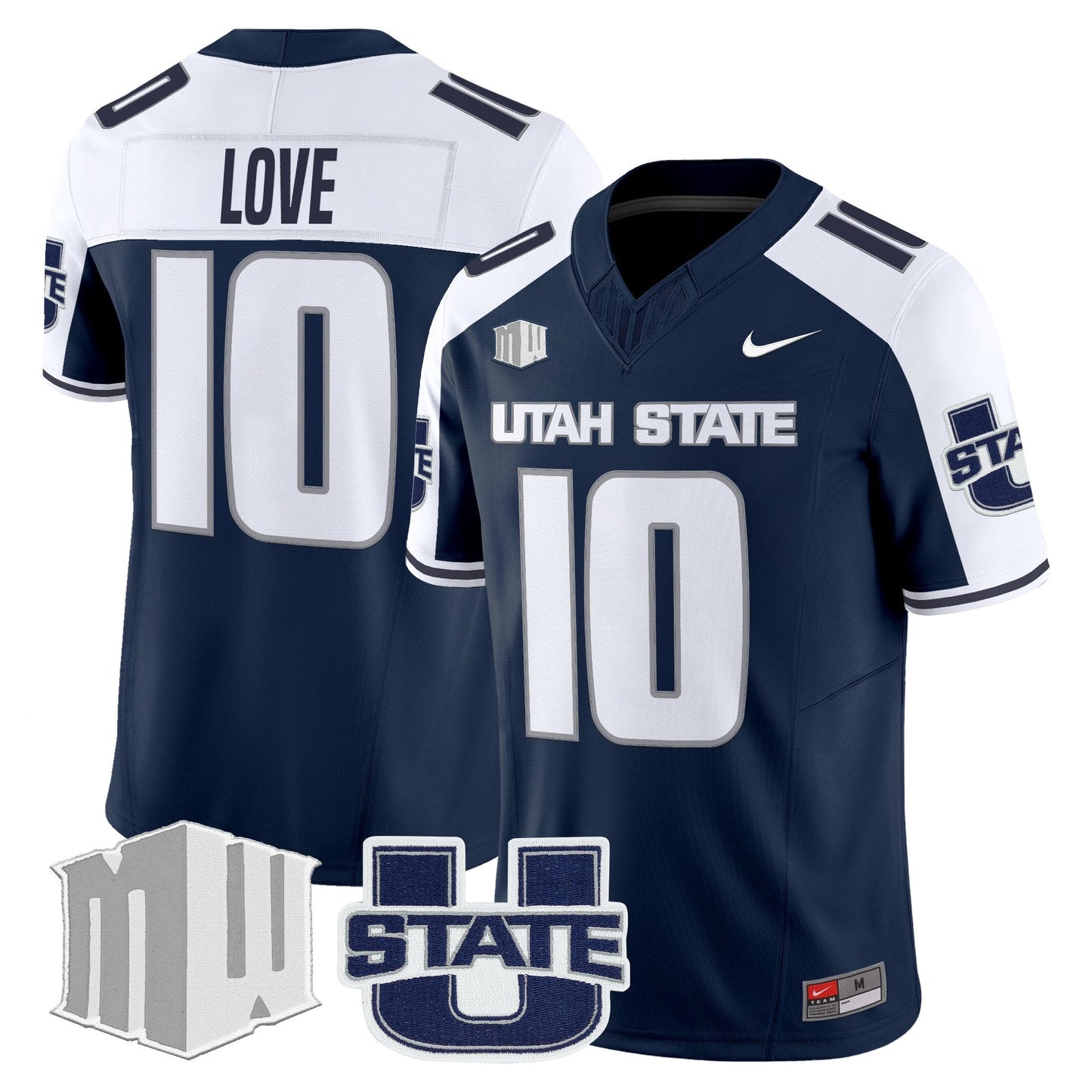 Men's Utah State Aggies 2025 Vapor Limited Jersey - All Stitched