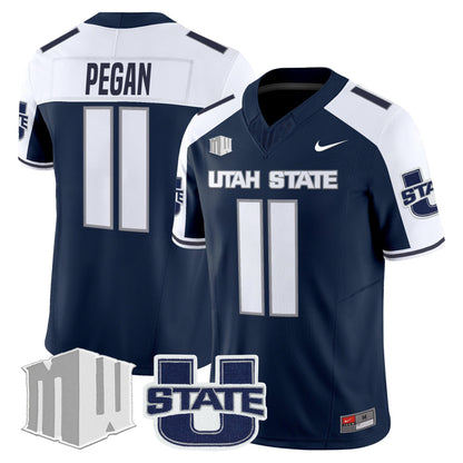 Men's Utah State Aggies 2025 Vapor Limited Jersey - All Stitched