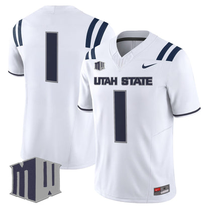 Men's Utah State Aggies 2025 Vapor Limited Jersey - All Stitched