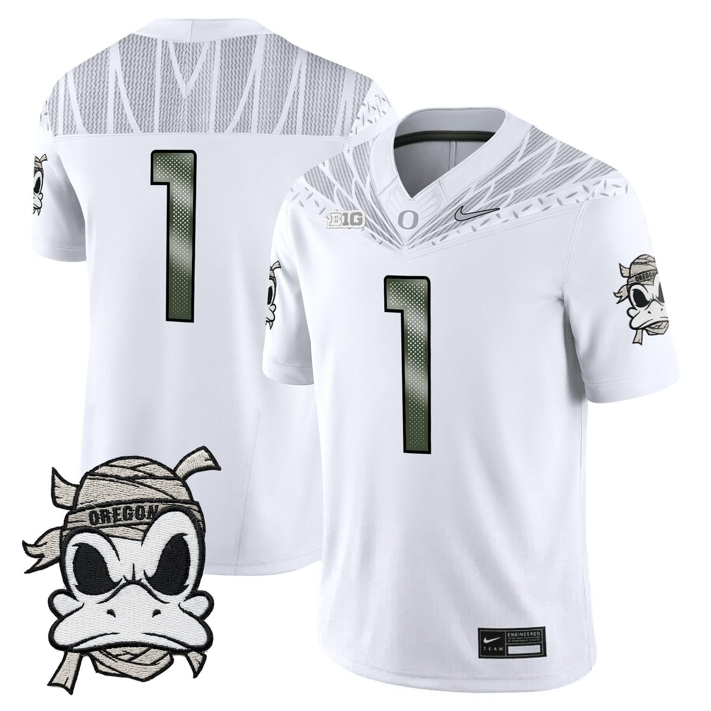 Men's Oregon Ducks 2025 "Mummy Duck" Vapor Limited Jersey - All Stitched