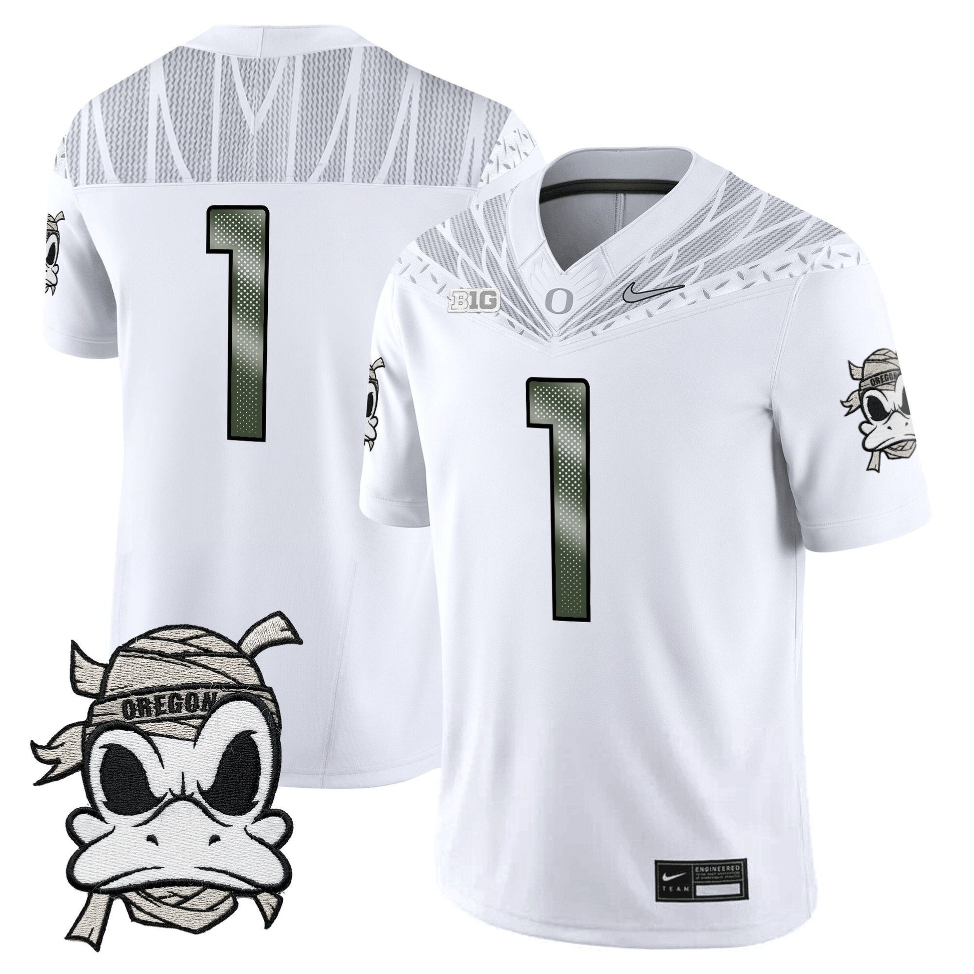 Men's Oregon Ducks 2025 "Mummy Duck" Vapor Limited Jersey - All Stitched