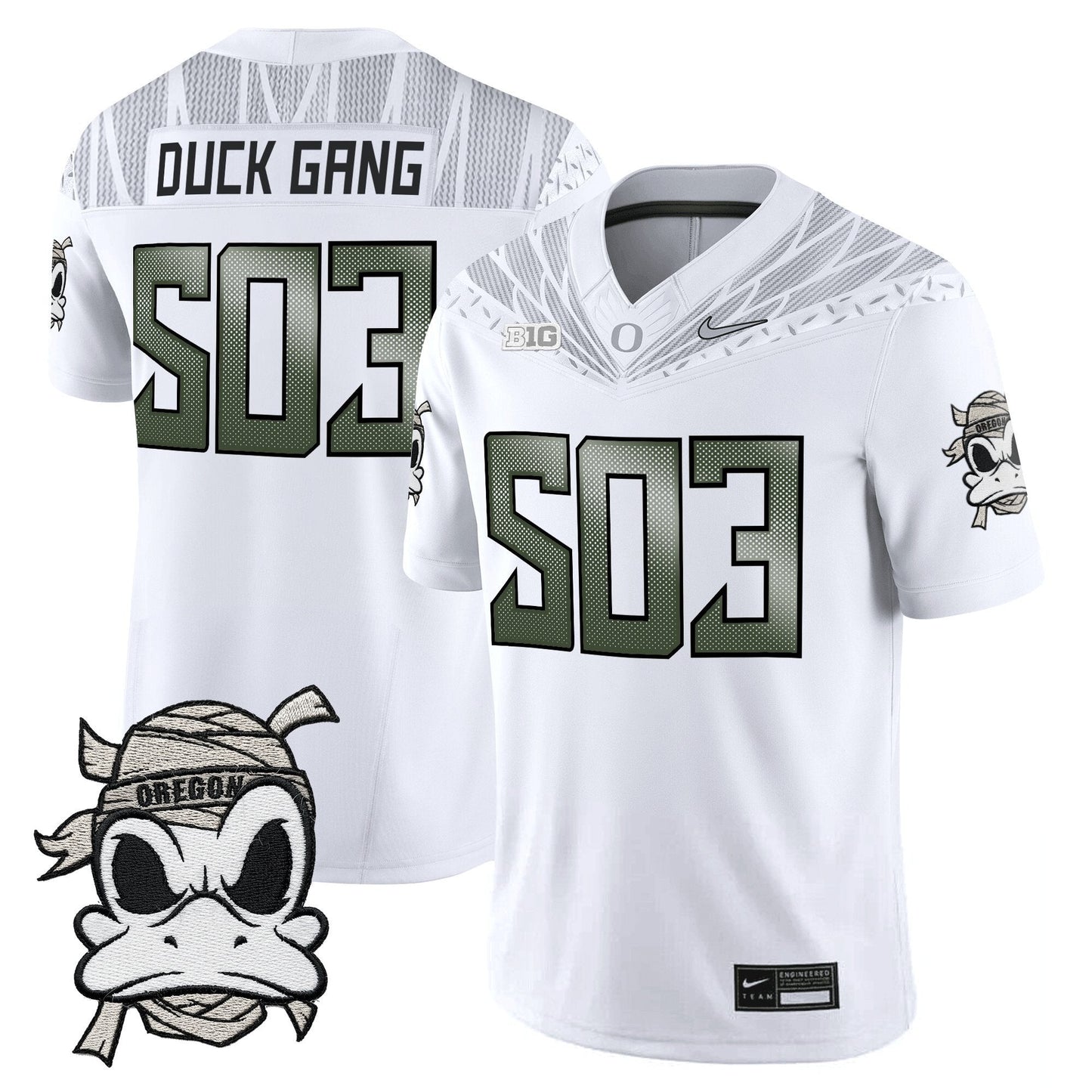 Men's Oregon Ducks 2025 "Mummy Duck" Vapor Limited Jersey - All Stitched