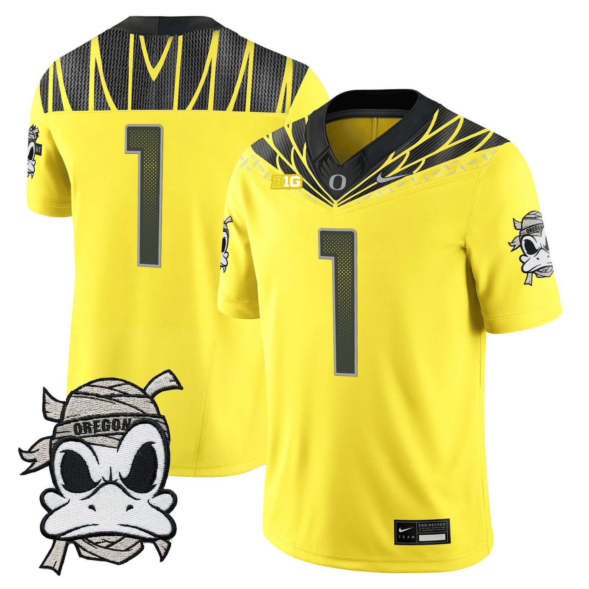 Men's Oregon Ducks 2025 "Mummy Duck" Vapor Limited Jersey - All Stitched