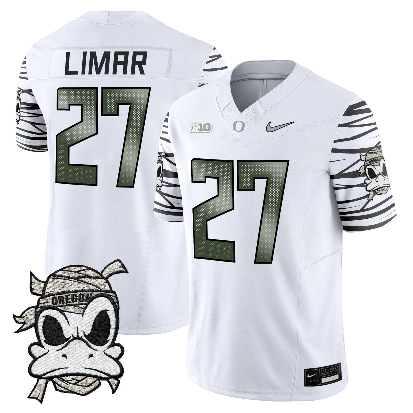 Men's Oregon Ducks 2025 "Mummy Duck" Vapor Limited Jersey - All Stitched