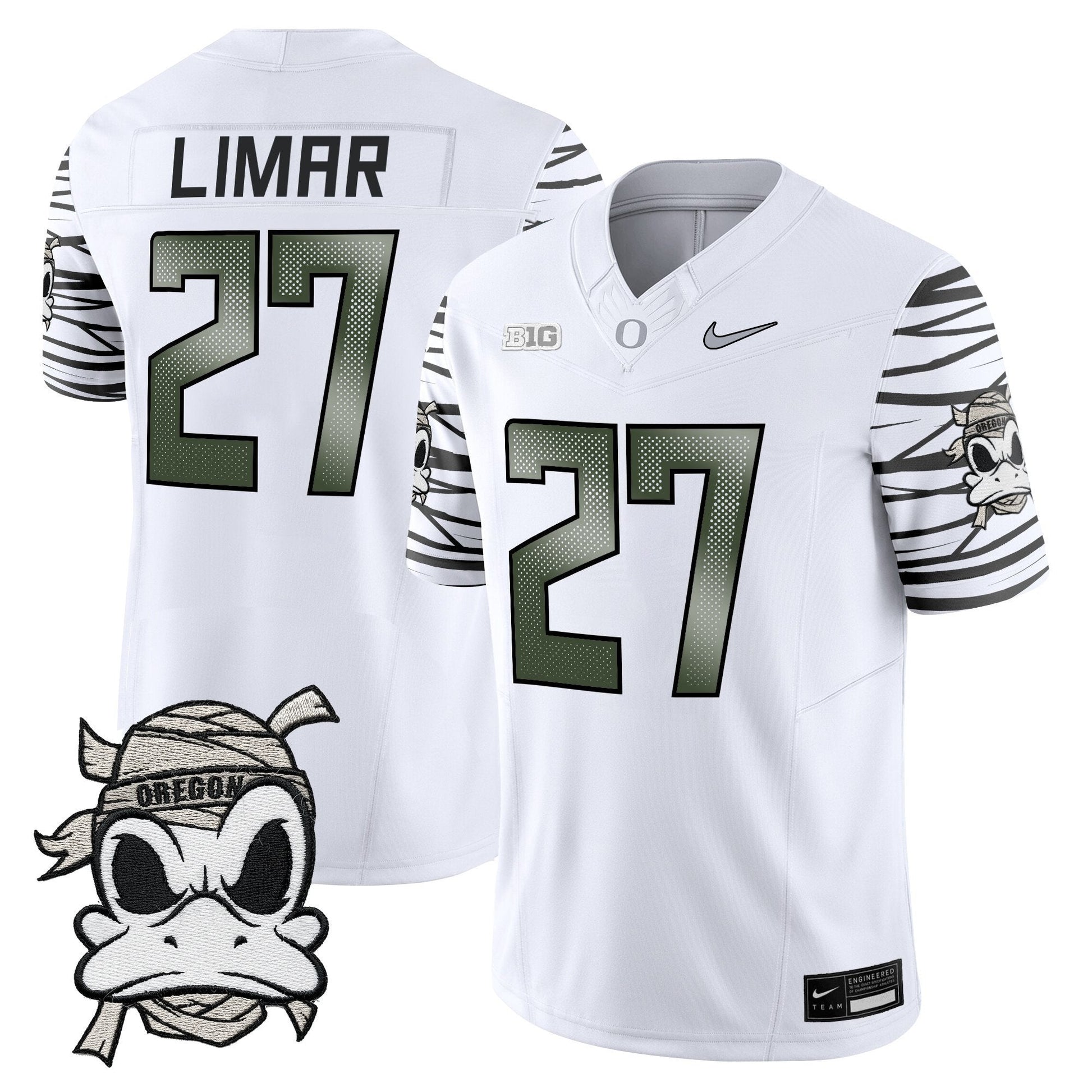 Men's Oregon Ducks 2025 "Mummy Duck" Vapor Limited Jersey - All Stitched