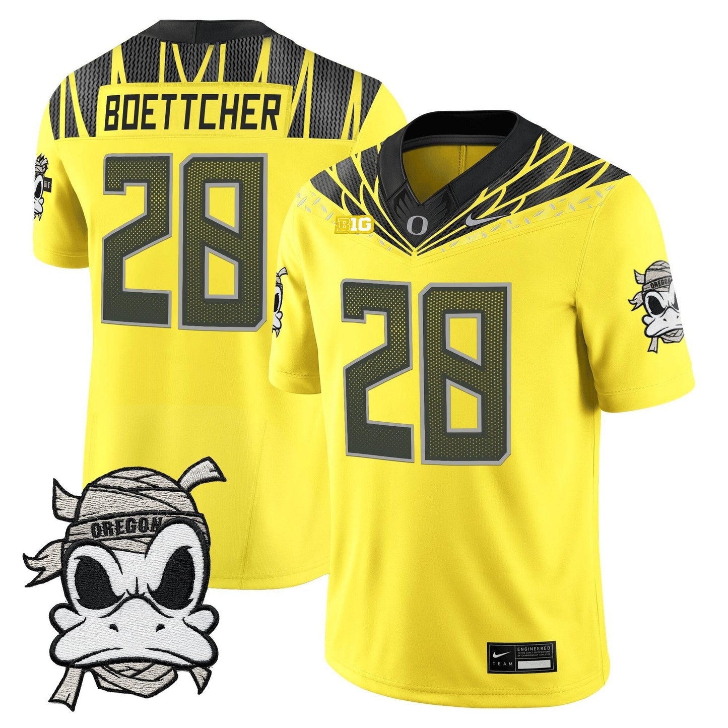 Men's Oregon Ducks 2025 "Mummy Duck" Vapor Limited Jersey - All Stitched