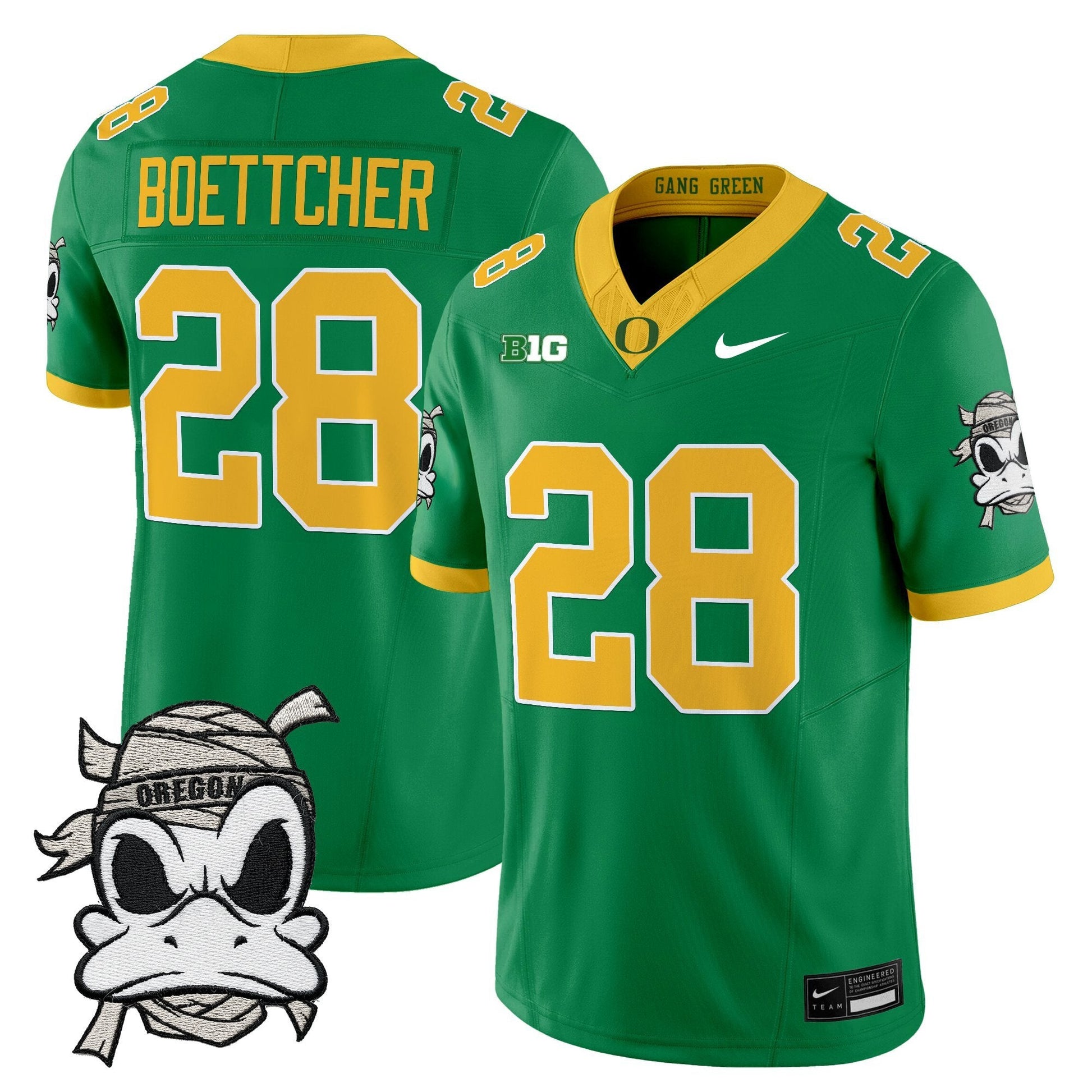 Men's Oregon Ducks 2025 "Mummy Duck" Vapor Limited Jersey - All Stitched