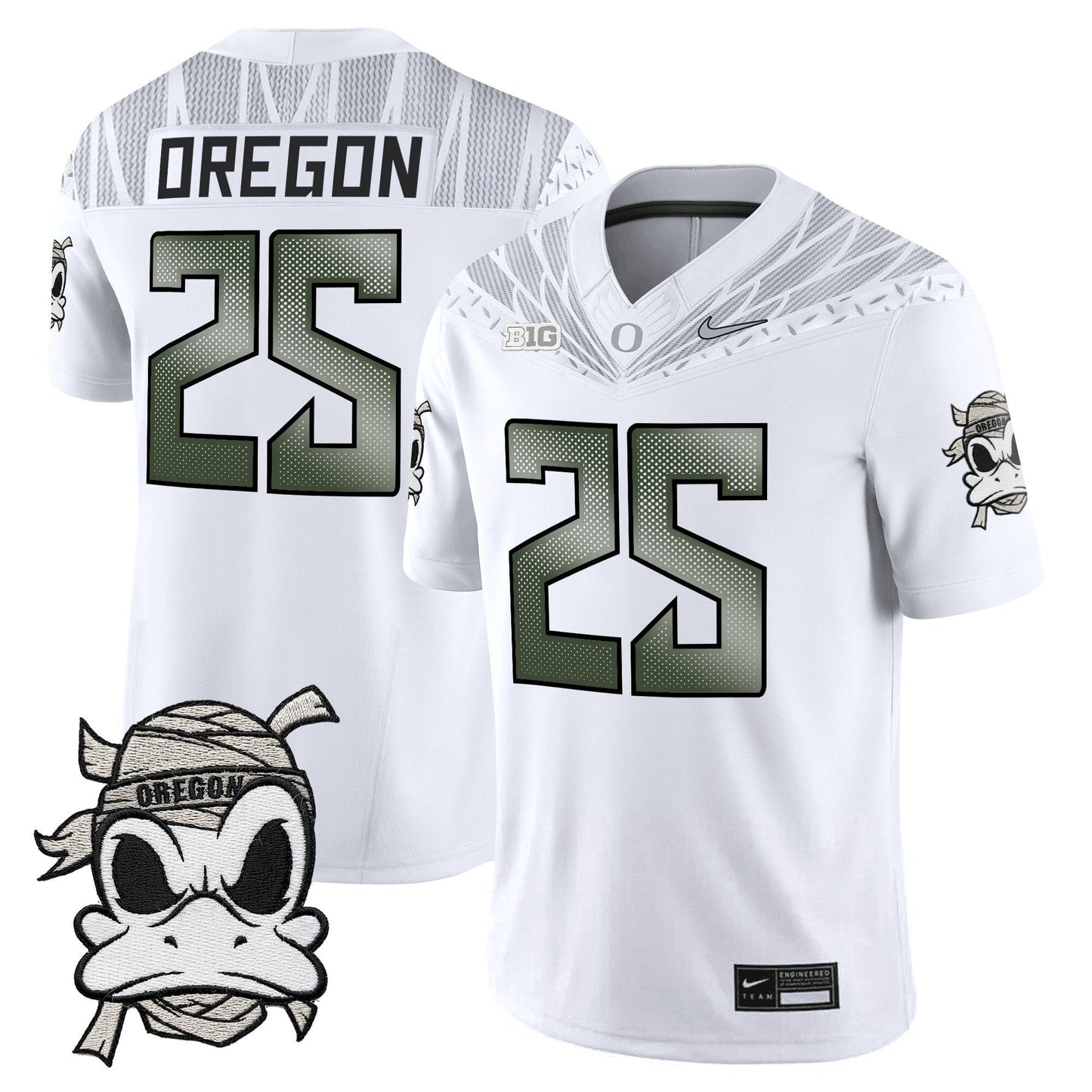 Men's Oregon Ducks 2025 "Mummy Duck" Vapor Limited Jersey - All Stitched