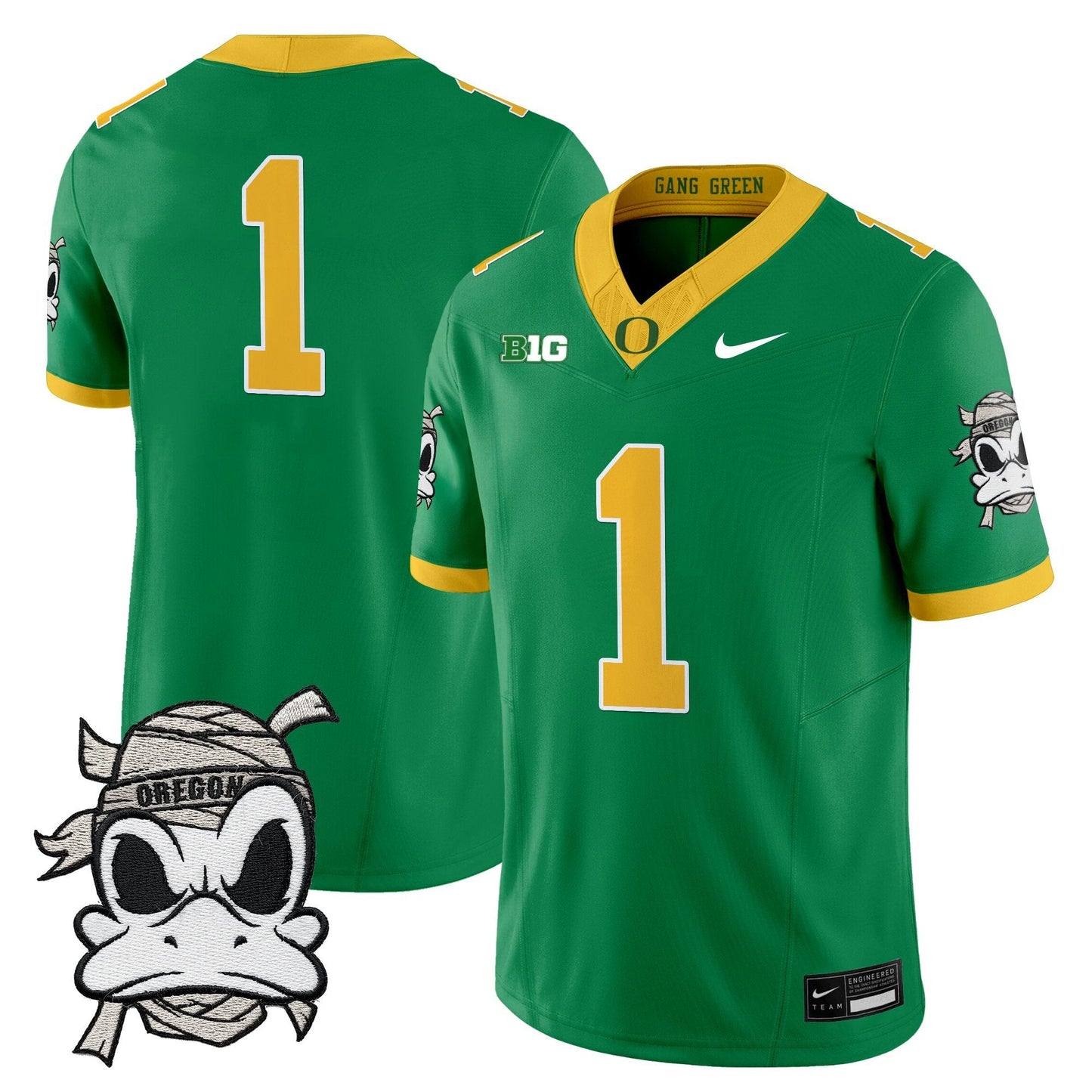 Men's Oregon Ducks 2025 "Mummy Duck" Vapor Limited Jersey - All Stitched
