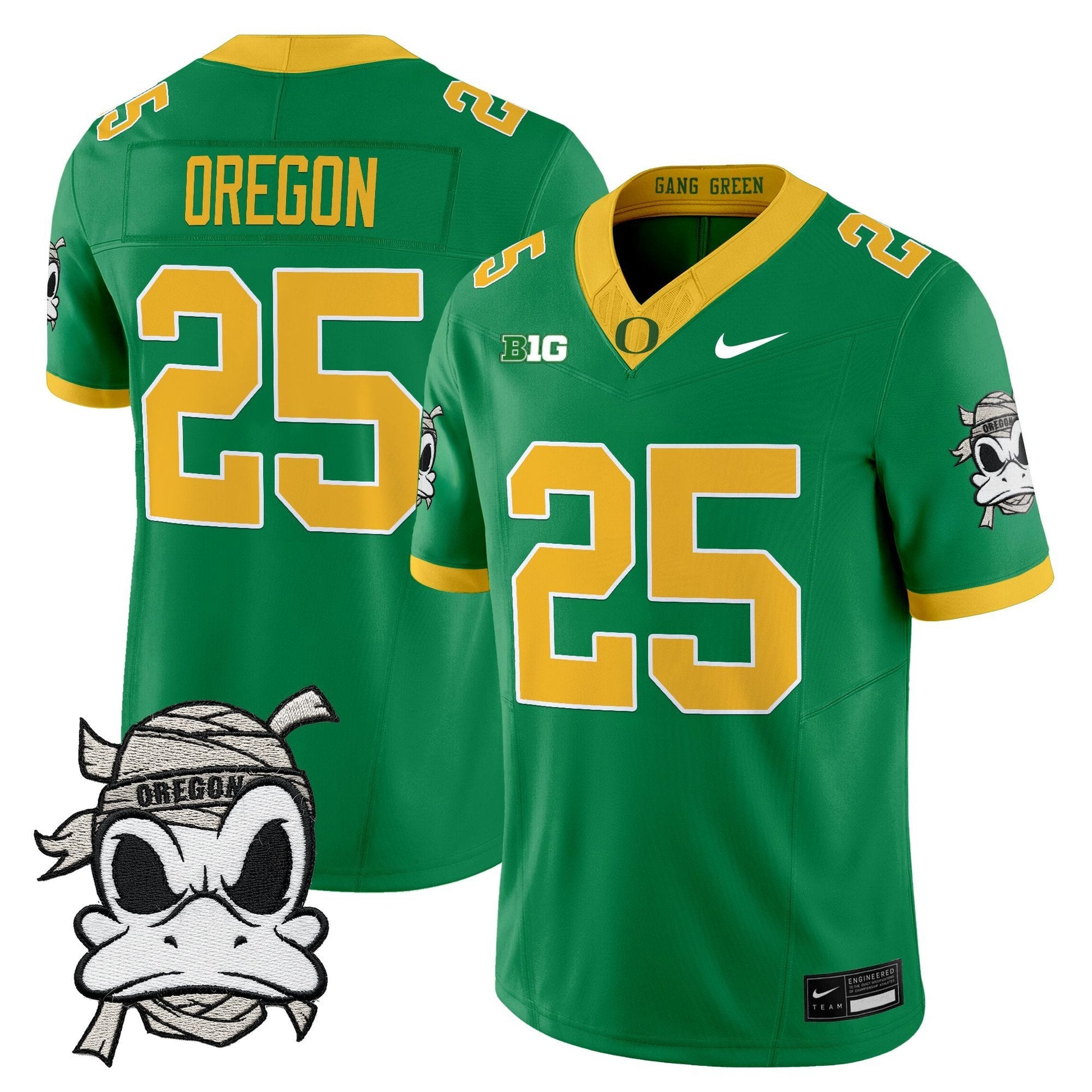 Men's Oregon Ducks 2025 "Mummy Duck" Vapor Limited Jersey - All Stitched