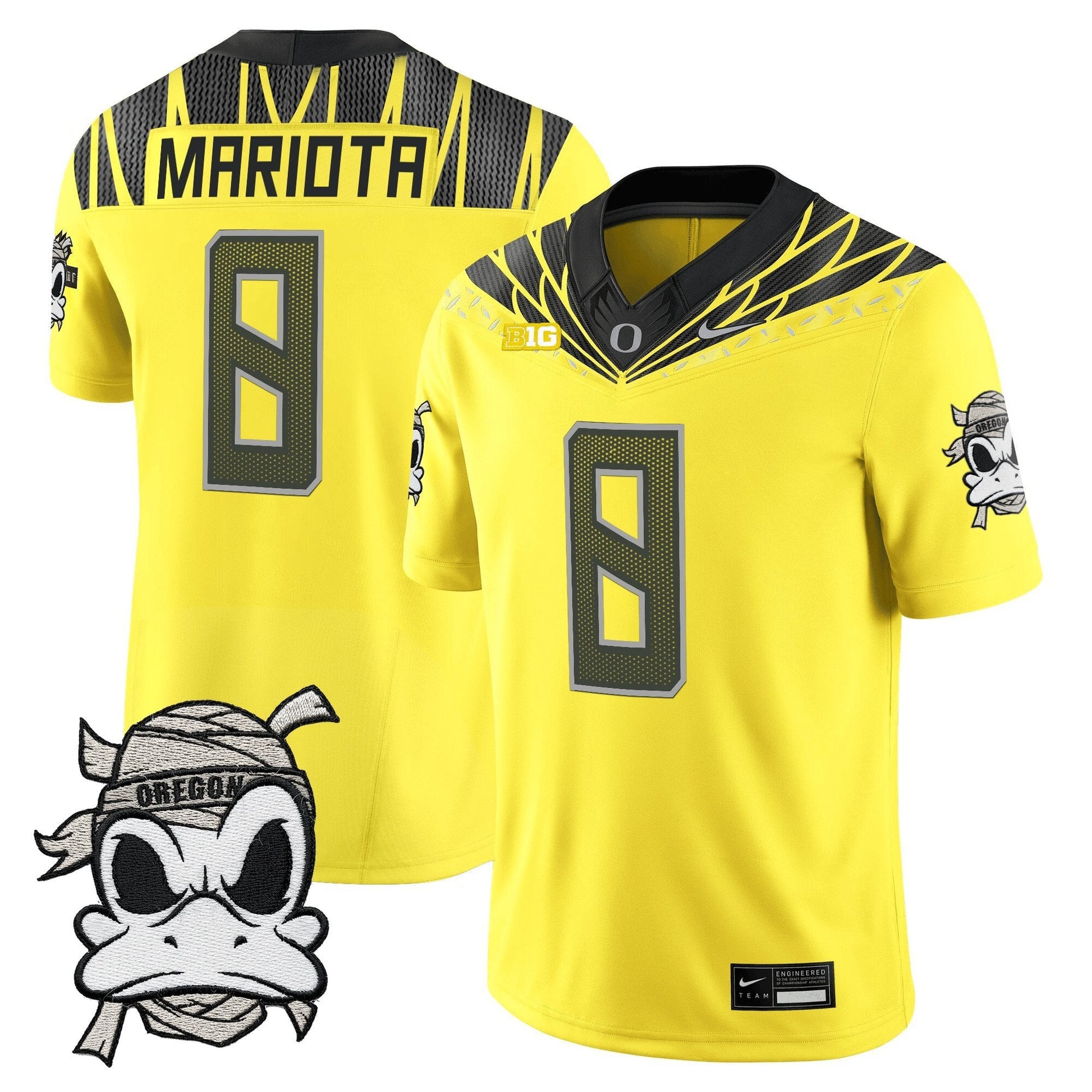 Men's Oregon Ducks 2025 "Mummy Duck" Vapor Limited Jersey - All Stitched