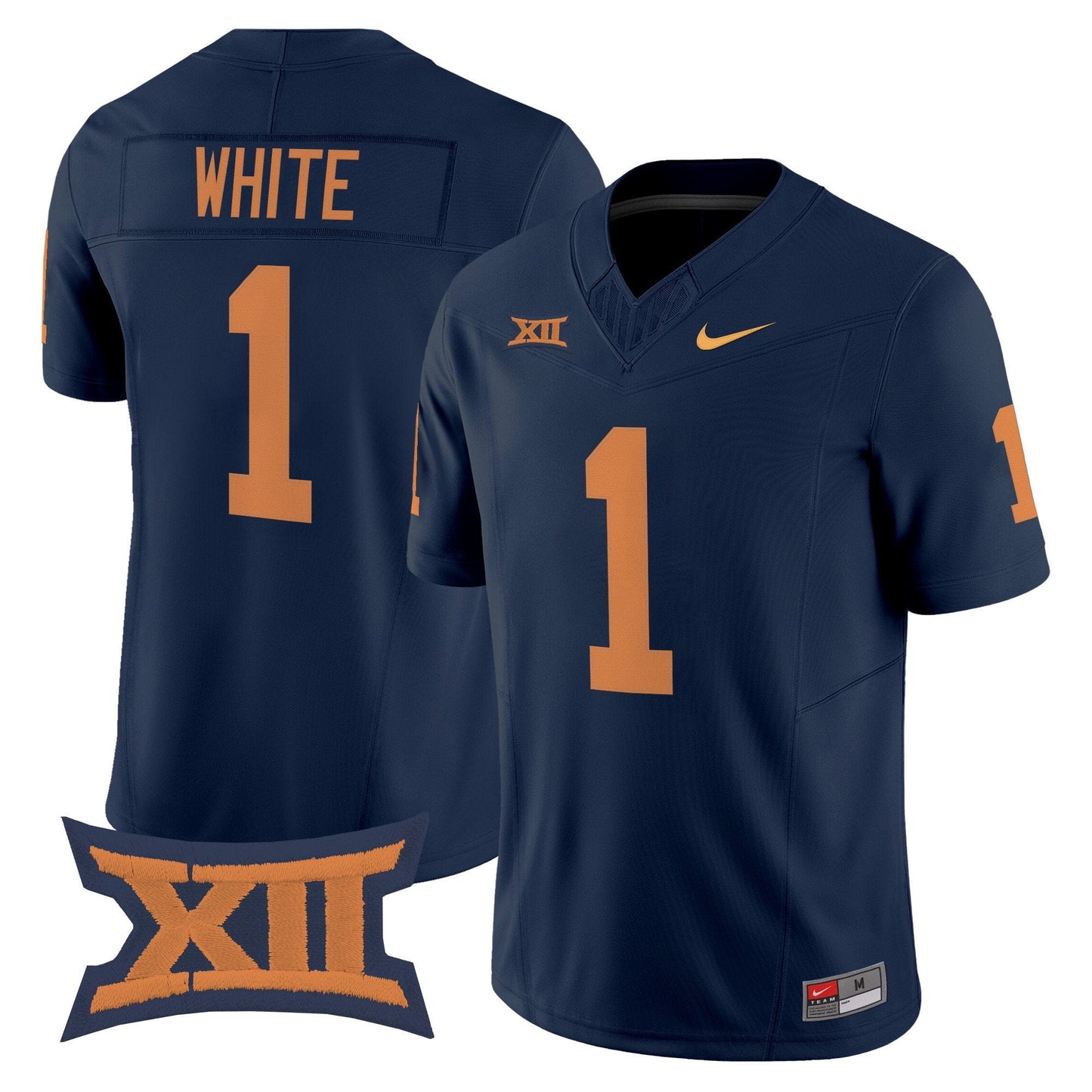 West Virginia Mountaineers 1965 Throwback Vapor Limited Jersey - All Stitched