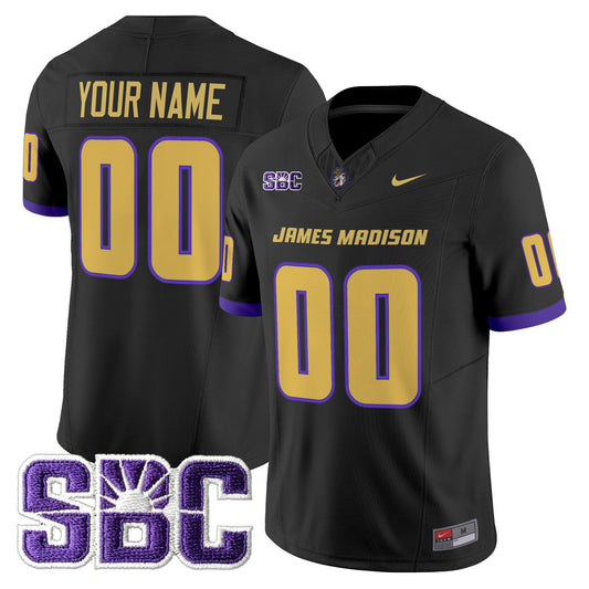 James Madison Dukes 2025 Vapor Limited Custom Jersey - All Stitched