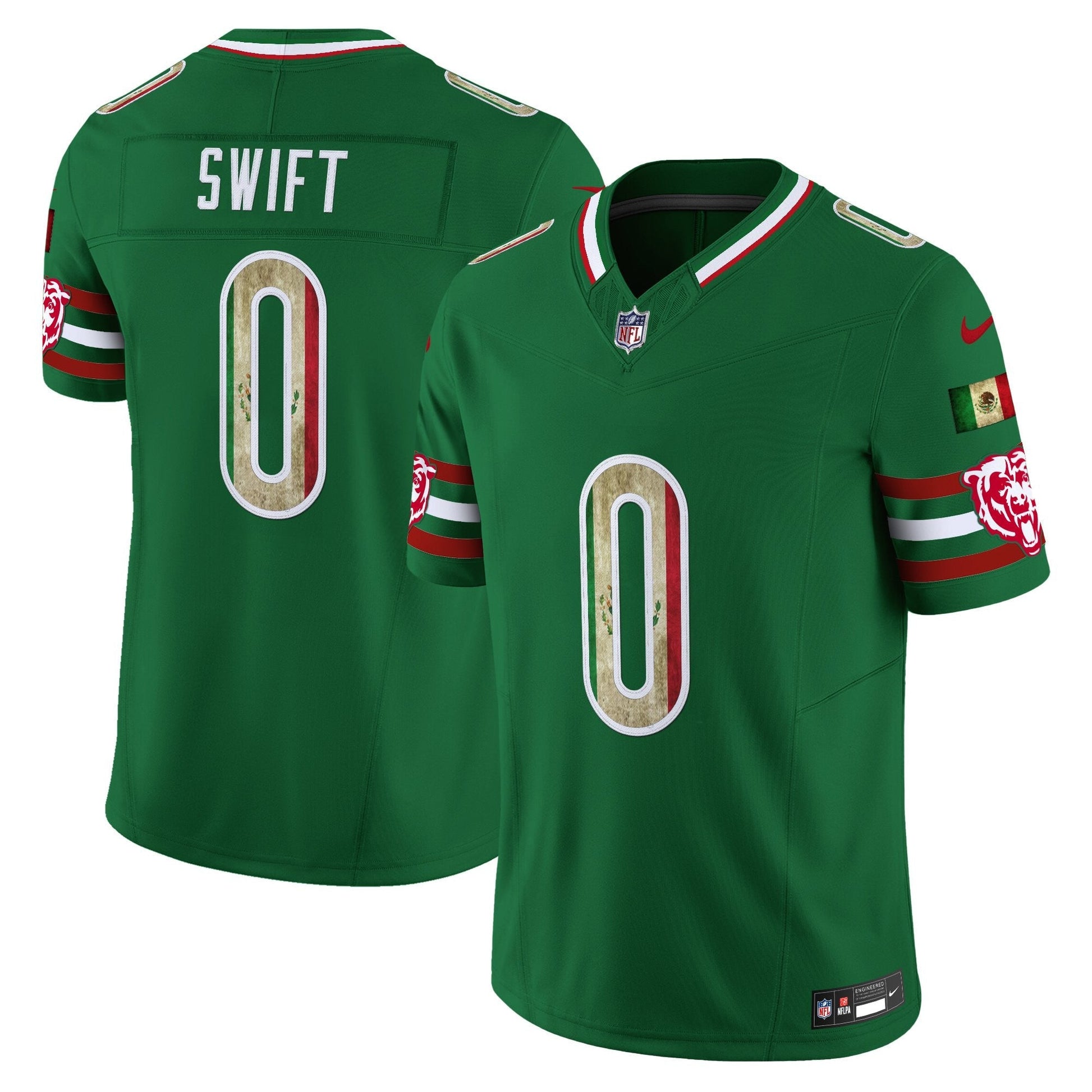Men's Chicago Bears Mexico Vapor Limited Jersey - All Stitched