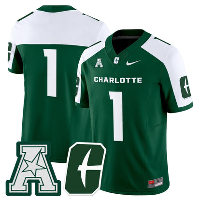 Men's Charlotte 49ers 2025 Vapor Limited Jersey - All Stitched