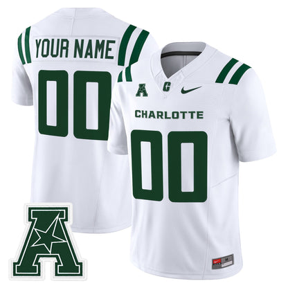 Charlotte 49ers 2025 Vapor Limited Custom Jersey - All Stitched
