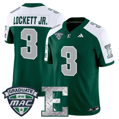 Men's Eastern Michigan Eagles 2025 Vapor Limited Jersey - All Stitched