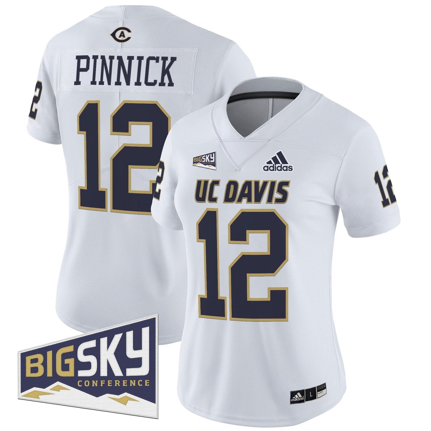 Women's UC Davis Aggies 2025 'Lake Tahoe Patch' Vapor Limited Jersey - All Stitched