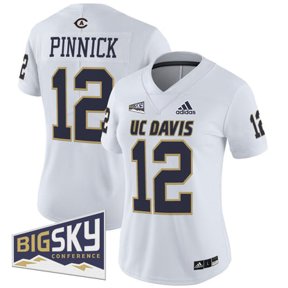 Women's UC Davis Aggies 2025 'Lake Tahoe Patch' Vapor Limited Jersey - All Stitched