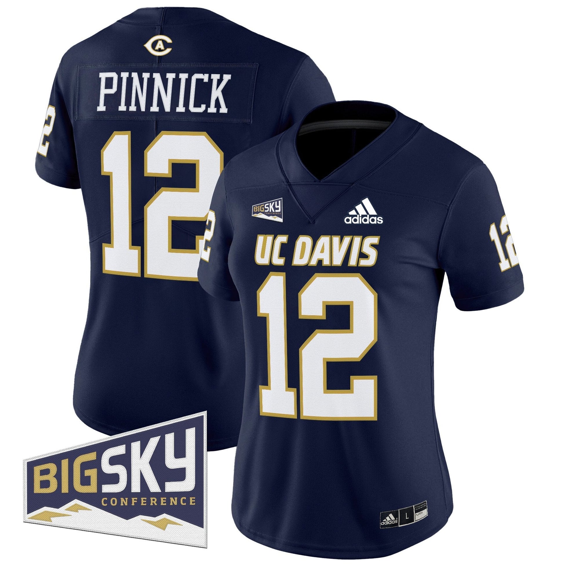 Women's UC Davis Aggies 2025 'Lake Tahoe Patch' Vapor Limited Jersey - All Stitched